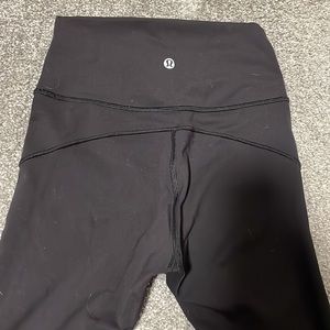 Black 25’ lululemon in movement leggings